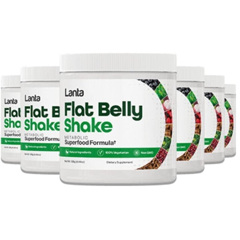 Lanta Flat Belly Shake 6 Bottles