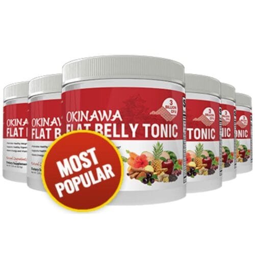 OKINAWA FLAT BELLY TONIC 6 Bottles